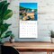 Plato; Beaches | 2027 12 x 24 Inch (Hanging) Monthly Square Wall Calendar | Foil Stamped Cover; Category:Wall Calendars; Image:6